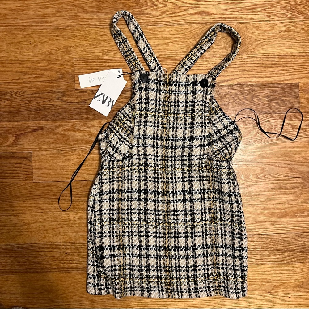Zara tweed dress NWT